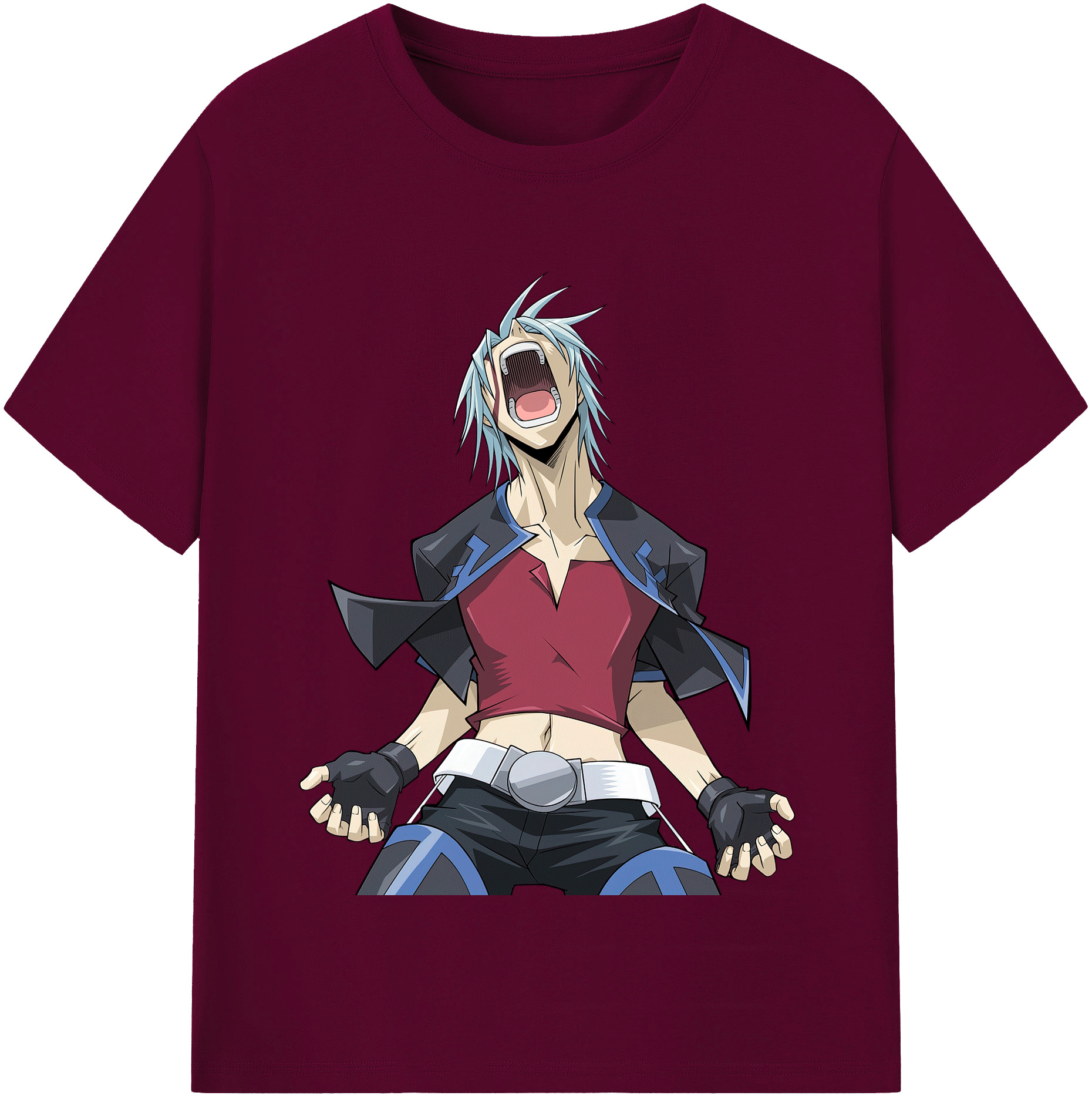 （画像用） 遊☆戯☆王 Yu-Gi-Oh! レディースカジュアルプリントTシャツ（綿100％）